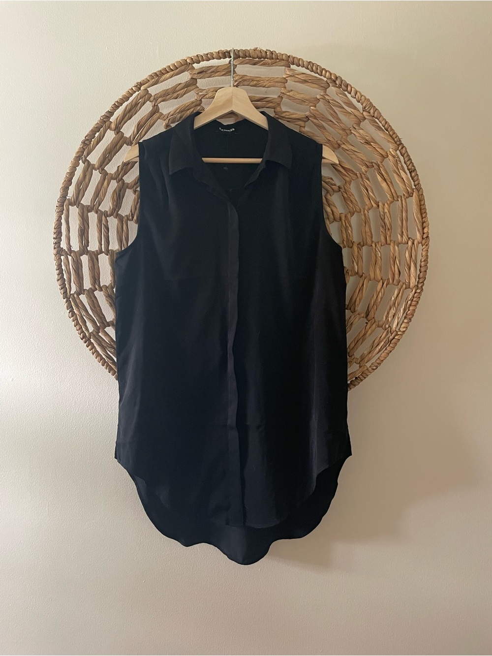 Express Sleeveless Black Tunic